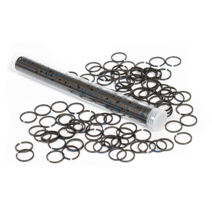 Rings in tube