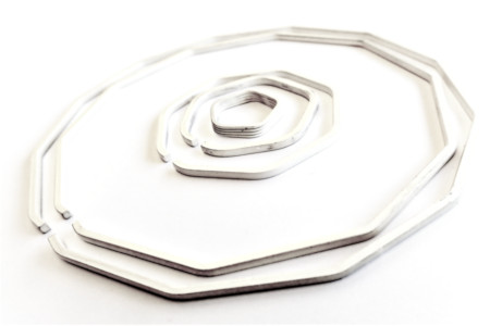 Friction thread locking rings spring lock washers