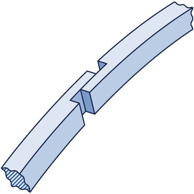 ring gap step graphic